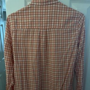 JCrew plaid button down shirt XS